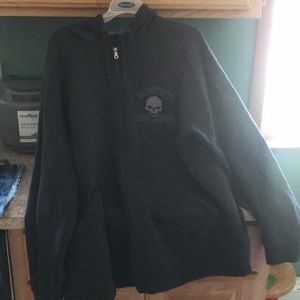 Harley Davidson XL full Zip Hoodie